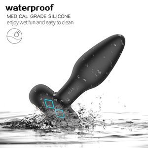 APP Control Male Anal Plug 10 modos de vibración Anal Sex Toy Masajeador de próstata <span class=keywords><strong>Vibrador</strong></span> Anal para hombres Thrusting - Product Image 4