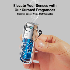 Aromatizante para Auto Aikun, Ambientador con Evaporación Natural, Eliminación de Olores, Aromaterapia, Decoración, Sin Electricidad, Vidrio y Zinc - Product Image 4