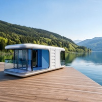 Maison préfabriquée en conteneur de 30 pieds, maison en conteneur extensible, maison modulaire de luxe, mini-maison
