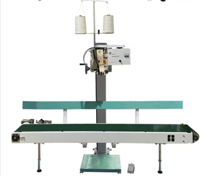 Machine d'emballage semi-automatique pour granulés de bois de 10 à 50 kg avec système de pesage et de couture - Product Image 2