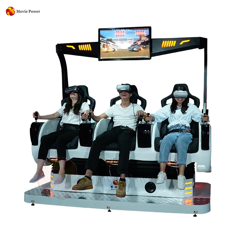 Equipo de entretenimiento 9d vr cinema Sistema Interactivo de disparo de realidad virtual