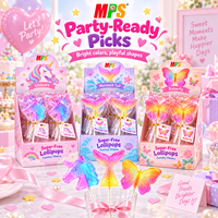 Oem Lolly & Suikervrije Snoep Assortiment Lollies Gemaakt Met Isomalt