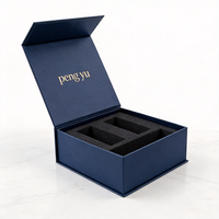 Boîte cadeau en papier avec tiroir coulissant et insert imprimé avec logo personnalisé pour l'emballage de cosmétiques, de soins de la peau et de maquillage, vente en gros, haute qualité