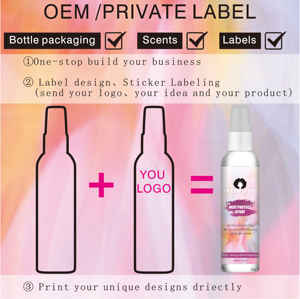 Nouvelle Arrivée OEM/ODM – <span class=keywords><strong>Spray</strong></span> <span class=keywords><strong>Coiffant</strong></span> Texturisant Végan à Séchage Rapide, Protection Thermique, Fixation Longue Durée et Coiffage Facile pour Cheveux Bouclés - Product Image 6