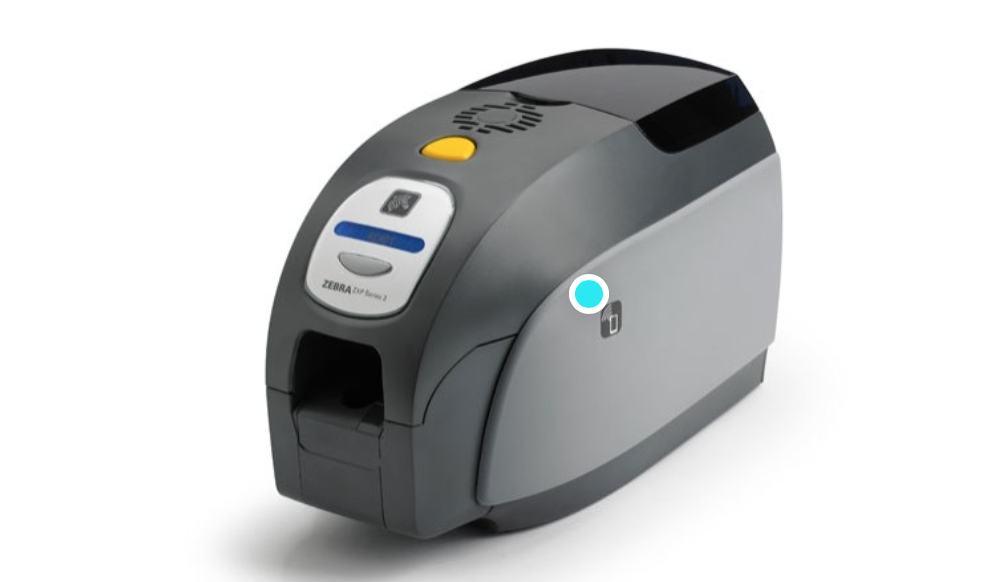 (。・н・ Zebra ZXP3 Dual Sided Card Printer - YMCKO Ribbon Included