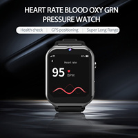 Reloj Inteligente 4G con GPS para Personas Mayores, Monitoreo de Presión Arterial, Frecuencia Cardíaca y Oxígeno, Navegación, Carga Magnética, Llamada SOS, Calendario
