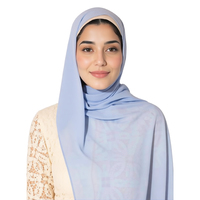 Schlichte Modal-Hijabs mit passendem Premium-Jersey-Unterkappe, Baumwoll-Modal-Schal, Hijab-Tuch, Muslimischer Hijab