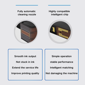 Mới Đến Thân Thiện Với Môi Nhanh Chóng Khô Hộp Mực 12.7/25.4Mm Máy Bay Phản Lực Máy In Phun In Ấn Cho Dung Môi 600Dpi Độ Phân Giải Cho Hóa Đơn Máy In - Product Image 4