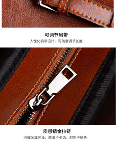Sac fourre-tout de luxe grande capacité, sac à bandoulière en cuir tendance, sacs à main de luxe pour femmes, marques, imperméable, portable, Borse Donna - Product Image 6