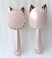 Brosse à cheveux à coussin d'air portable en plastique, masseur de cuir chevelu pour cheveux secs et humides, brosse démêlante pour les voyages et la maison