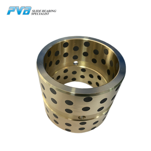 Bujes de Grafito de Latón CuZn23Al4 Y20 831/10304, Buje de Cojinete Autolubricante, Manguito de Cobre Fundido, Cojinete Sólido - Product Image 3