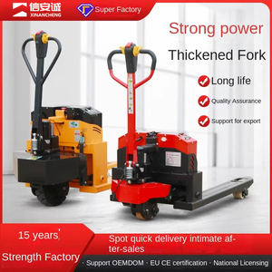 Empileur de palettes entièrement électrique avec une hauteur de levage de 3000mm. - Product Image 2