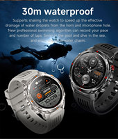 Reloj Inteligente GPS Resistente con Pantalla HD de 1.46 Pulgadas, Función de Llamada, Linterna, Brújula, Rastreador de Actividad, Reloj Inteligente para Exteriores IP68