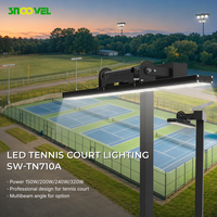 Snoowel TN710A 200W 240W 320W Projecteur linéaire LED pour terrain de padel IP66 IK10 avec 5 ans de garantie pour le sport