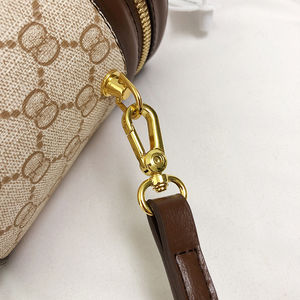 Bolso de Mano Redondo de PU de Alta Gama, Moderno y Suave, con Cierre de Cremallera, Forro de Poliéster, para Todas las Temporadas - Product Image 6