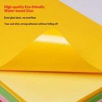 Papel Autoadhesivo Mate y Brillante en Colores A4, Hoja de Etiquetas Imprimibles por Inyección de Tinta y Láser para Etiquetas de Logotipo y Embalaje