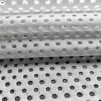 Tissu en maille tricotée chaîne légère, à séchage rapide, imperméable et respirant, 100 % polyester, pour languettes de chaussures, empeignes et semelles intérieures, directement de l'usine