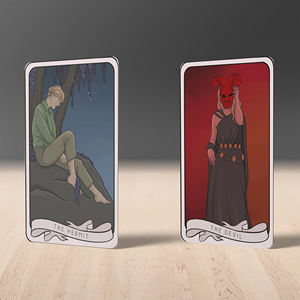 78塔罗牌批发英语水晶甲骨文牌占卜板游戏女巫塔罗牌带指南 - Product Image 4