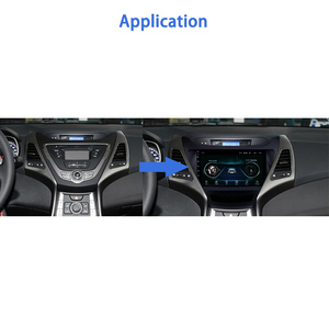 2 din 4 core Touch Screen autoradio 9 "android stereo <span class=keywords><strong>boss</strong></span> Car audio per Hyundai Elantra 2012 unità principale GPF FM lettore WIFI