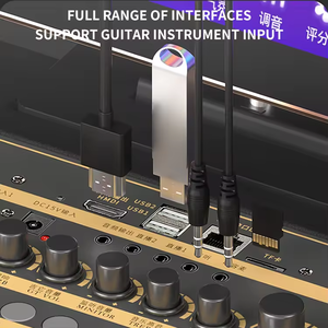 Mult-Chức Năng Điện Lớn Chuyên Nghiệp Hệ Thống Karaoke Di Động Bluetooth Loa Được Xây Dựng Trong 14 "-Inch Máy Tính Bảng Cho Lời Bài Hát-Hiển Thị - Product Image 6