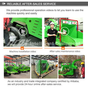 Meilleur équipement forestier de déchiqueteuse de bois mobile avec roulement de boîte de vitesses de moteur de moteur-Processeur de séparateur de bois - Product Image 5