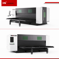 Machine de découpe laser à fibre métallique CNC de 1500W à 20000W, type porte latérale fermée, équipement de découpe laser certifié CE
