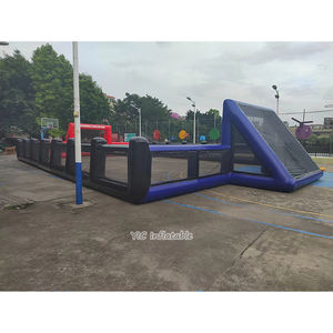 Comercial portátil al aire libre Juegos de Deportes campo de fútbol inflable Arena parque infantil jabón campo de fútbol en <span class=keywords><strong>alquiler</strong></span> - Product Image 3