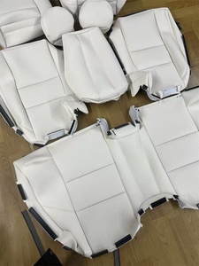 Housses de siège pour <span class=keywords><strong>Volvo</strong></span> C70, housses de siège de voiture en cuir de luxe pour voitures à cinq places - Product Image 3