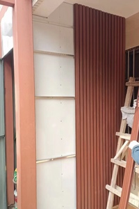 Gian hàng ngoài trời thân thiện với môi <span class=keywords><strong>WPC</strong></span> gỗ nhựa tấm Tường chống ăn mòn đẹp bền vật liệu trang trí cho phòng tập thể dục hiện đại - Product Image 6