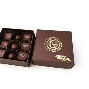 Empty Luxury Cardboard Gift Paper Chocolate Bon Bon Packaging Box
