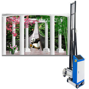 3DエフェクトウォールプリンターDX7/DX10 5色CMYKW 3D 5D UVウォールプリンターマシン木材/セメント/タイル/ガラス/パテ表面用 - Product Image 2