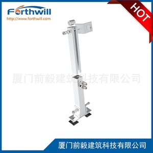 Support de montage solaire Forthwill, pince en aluminium, support d'angle, traitement de surface anodisé pour système photovoltaïque - Product Image 3