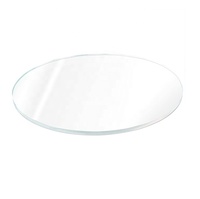 Disque acrylique rond feuille acrylique disque de gâteau de couleur claire pièce acrylique