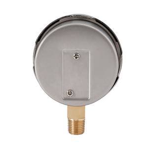 스테인레스 스틸 캡슐 압력 게이지 2.5 ''다이얼 60mm 맞춤형 압력 범위와 황동 1/4'' NPT 스레드 하부 마운트 - Product Image 3
