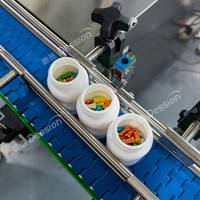 Machine automatique de comptage et d'emballage de granulés pour bonbons gélifiés, machine de remplissage et d'emballage de bonbons, machine d'emballage de comprimés effervescents