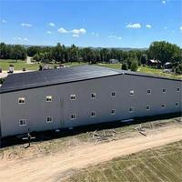 Structure en acier préfabriquée pour entrepôt frigorifique, conception professionnelle pour un stockage frigorifique efficace