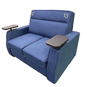 LEADCOM LS-B856 pour cinéma VIP de luxe, siège double pour couple, home cinéma, siège double en tissu avec coussins - Product Image 5
