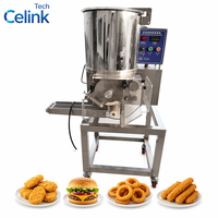 Presse à galettes de viande automatique à grande vitesse Celink avec une capacité de 100-2000 kg/h pour la production de hamburgers et de nuggets 220V-480V