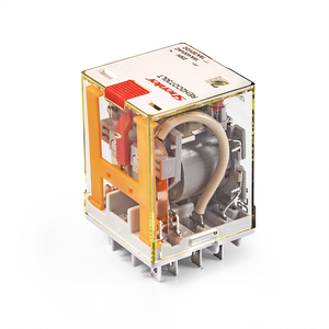 รีเลย์กำลังขนาดเล็ก Shenler REH2CO730LT 2 ขั้ว 16A 230VAC พร้อมปุ่มทดสอบ LED 14 ขา สำหรับ <span class=keywords><strong>Allen</strong></span> <span class=keywords><strong>Bradley</strong></span> 24V ใช้งานทั่วไป - Product Image 1