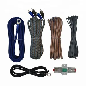 Complete Wiring Kit For Amplifier Installation 4 Gauge 1250W Installation Wire And Wiring Kits