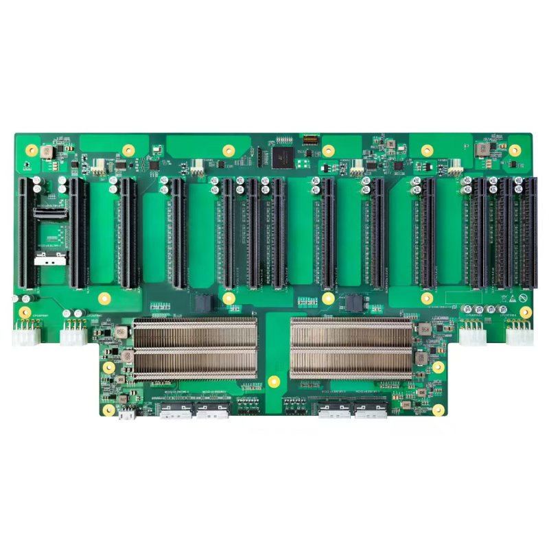13-slot Pcie GPU Expansion Backplane High Speed Stability