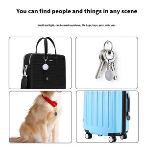 Minibook Key Finder Custom Air Tag <span class=keywords><strong>Tracking</strong></span> <span class=keywords><strong>Device</strong></span> Smart <span class=keywords><strong>GPS</strong></span> Tracker Mini Find My Global Locator Wireless Key Finder Anti Lost - Product Image 2