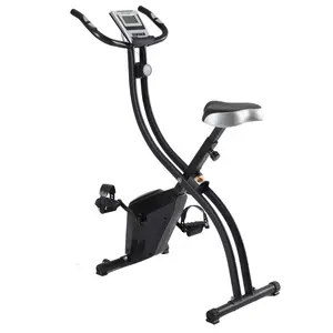 Bicicleta magnética dobrável para exercícios, bicicleta fitness para exercícios cardiovasculares, bicicleta fitness interna direta da fábrica