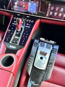 Pour Porsche Panamera 2010-2016 : Amélioration de la console centrale, panneau de selle modifié, accoudoir avec retour de force tactile par vibration - Product Image 2