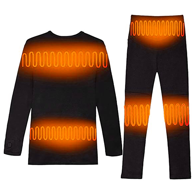 Adults Electric Heated Thermal Underwear for
