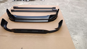 Nouveau pour Toyota <span class=keywords><strong>Yaris</strong></span> <span class=keywords><strong>Cross</strong></span> : Lèvre de pare-chocs avant, lèvre de pare-chocs arrière et jupes latérales en ABS, pour modèles hybrides 1.5L 2022-2025 – Pièce automobile - Product Image 3
