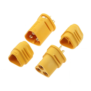 Conector Macho y Hembra de 3 Pines de Baja Resistencia Serie MT30-F/M de Amass, 15A-30A para Minimizar la Pérdida de Energía en el Cableado de Drones - Product Image 1
