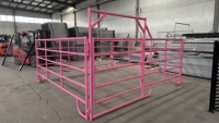Panel de Cerca para Ganado (Caballos/Ovejas/Ganado Vacuno) y Panel de Corral para Corrales, Puerta de Patio, Acero Ecológico Galvanizado con Recubrimiento de PVC