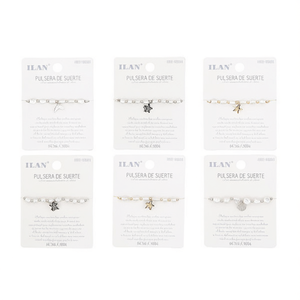 Braccialetto Portafortuna Ilan, 6 Colori Misti, Gioiello di Moda con Charm Portafortuna - Product Image 2