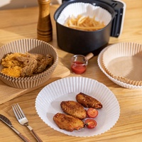 Doublure en papier parchemin jetable résistant à l'huile pour friteuse à Air domestique